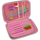 Пенал Cool For School с тиснением 1 отделение Фиолетовый (QT-5632-Purple) - изображение 2