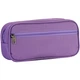Пенал Cool For School 2 отделения Фиолетовый (J-2396-purple) - изображение 2