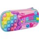 Пенал Cool For School з тисненням 1 відділення Фіолетовий (QT-5631-Purple) - зображення 1