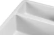 Кухонная мойка GRANADO Under Top Double White с сифоном - изображение 5