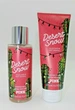 Набор лосьон и спрей Victoria`s Secret PINK Desert Snow Body Mist + Lotion Limited Edition - изображение 1