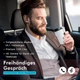 Bluetooth гарнітура CVC6.0 з шумопоглинанням, бездротові навушники з мікрофоном, чорна - зображення 5