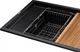 Кухонная мойка GRANADO Basic Estella 5-в-1 Black Shine - изображение 5
