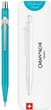 Механический карандаш Caran d'Ache 844 Colormat-X 0.7 мм Бирюзовый В кейсе (7630002353489) - изображение 1