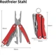 Мультитул NexTool Mini Flagship (NE20106) Multifunctional Pliers 11 в 1, Red - изображение 2
