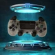 Бездротовий bluetooth джойстик DOUBLE motor vibration 4 для Sony PS4 -DS-2312-CWhite - зображення 1