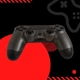 Беспроводной Bluetooth джойстик DOUBLE motor vibration 4 для Sony PS4 -DS-2312-DGray. Темно-Серый - изображение 1