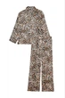 Піжама Сатинова (сорочка + штани) Victoria's Secret Satin Long Pajama Set XS Лео (26748488) - зображення 3