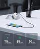 Кабель PD3.1 USB-C 240W UGREEN US535 Type-C to Type-C для быстрой зарядки ноутбука, планшета, смартфона 5А 48V Supercharge Space Grey 2m (90440) - изображение 5
