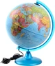 Глобус Tecnodidattica Night&Day 25 см с подсветкой (украинский язык) (TOYS0325GNNDUCLBB046) - изображение 1
