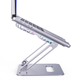 Підставка для ноутбука VHG P43 складана з вентилятором Folding Laptop Stand, Dr. Gray - изображение 5