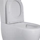 Унитаз-компакт Qtap Robin Ultra Quiet безободковый с сиденьем Soft-close QT13222128AUQ1W - изображение 8