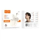 Бездротові навушники HOCO EW61 June true wireless BT headset Milky white (6942007617581) - изображение 3