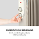 Радіатор масляний Klarstein Thermaxx Retroheat Електричний обігрівач для будинку 2000 Вт - зображення 4