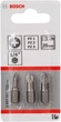 Бита Bosch Extra Hart PZ1/2/3, 25 мм 3 шт (2607001753) - изображение 2
