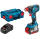Акумуляторний гайкокрут Bosch Professional GDR 18V-200 C з 1 акб 5 Ah, з/п (06019G4204+1600A002U5+1600A00B8G) - зображення 1
