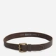 Ремінь чоловічий з натуральної шкіри Big Star Buffel 803 L Коричневий (5900714776756) - зображення 3