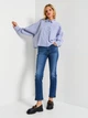 Джинсы Regular Fit женские Levi`s 724 Button Shank All Zipped Up A6213-0000 30-34 Синие (5401128276738) - изображение 3