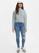 Джинсы Skinny женские Levi`s 711 Distressed Skinny 805140677 25 Синие (1159790023) - изображение 3