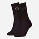 Набор женских носков высоких Calvin Klein 701229467-001 35-38 2 пары Черный (8720245649322) - изображение 3