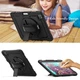 Чехол ARM Cover Apple iPad Pro 12.9" (2021) противоударный с ремнём и подставкой 360° Black - изображение 7
