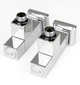 Кран угловой квадратный Mario G1/2" комплект 2шт - изображение 3