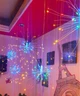 Гирлянда штора роса "Пучок Фейерверк", 3x0,6м, 1000 LED, 220V, 8 режимов, IP44, Мультиколор - изображение 2