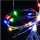 Xmas гирлянда 50 LED 5 м медная проволока мультицвет от батареек+USB (FG22) - изображение 3