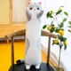 Мягкая игрушка-подушка Кот Серый 130 см (FG22) - изображение 2