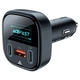 Автомобільний зарядний пристрій ACEFAST B5 101W (2C+A) metal car charger with OLED smart display (AFB5B) - изображение 1