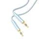 AUX кабель Hoco UPA30 Jack 3.5 to Jack 3.5 1m blue - изображение 2