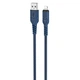 Кабель Hoco X59 USB to Lightning 2m blue - зображення 2