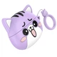Бездротові TWS навушники Hoco EW48 вакуумні purple cat - зображення 2