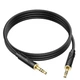 AUX кабель Hoco UPA30 Jack 3.5 to Jack 3.5 1m black - изображение 4