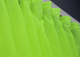 Кухонные шторки VR-Textil № 060к Дуэт с подвязками неоново-салатовый с белым 330х170 см (52-0887) - изображение 5