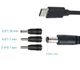 Кабель-адаптер Type-C PD на DC (5.5×2.1) триггер с регулировкой напряжения 5V 9V 12V 15V 20V для роутера и другой техники - изображение 4