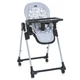Стульчик для кормления CRYSTAL ME 1037-B Gray, до 15 кг - изображение 1