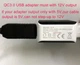 USB кабель для роутера совместим с павер банком 12V разъем 5.5 (FG22) - изображение 1