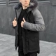 Чоловіча парка Pobedov Seniora Udacha темно-сіра розмір 3XL - зображення 3
