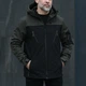 Мужская куртка Pobedov Korol Lev SoftShell хаки размер 3XL - изображение 1