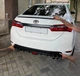 Спойлер LIP (Sunplex, черный) (118см*6,4см) для Toyota Corolla 2013-2019 гг - изображение 3