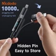 Многофункциональный нейлоновый кабель 4-в-1 Mcdodo 60W USB-C/USB-A to USB-C/Lightning Travel Cable 1.2m CA-1990 - изображение 8