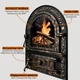 Печные дверцы Iron Fire Artik 460х560 мм со стеклом чугунные - изображение 7