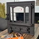 Дверца для печи Iron Fire Amber 465х485 мм со стеклом чугунная - изображение 8