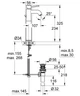 Смеситель на столешницу для раковины XL-размера Grohe BauClassic (32868000) - изображение 3
