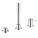 Смеситель для ванны Grohe Essence на 3 отверстия (19976001) - изображение 1
