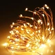 Светодиодная гирлянда нить Роса 20м, 200 LED, 220V, 8 режимов, IP44, Теплый белый - изображение 4