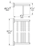 Полиця для рушників у ванну Grohe Bau Cosmopolitan Neutral (40462001) - изображение 4
