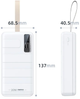 УМБ Remax RPP-506 30000mAh PD20W+QC22.5W fast charging White (ARM65169) - зображення 2