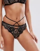 Стрінги мереживні чорні S ASOS - изображение 1